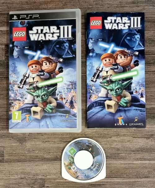 Games Lego Star Wars 3 for PSP Complete was listed for R180.00